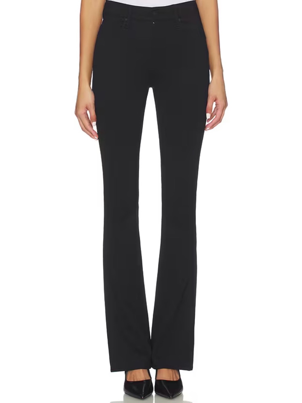 MOTHER High Waisted Runaway Jeans Size 29 Black Rebels and Lovers Wash